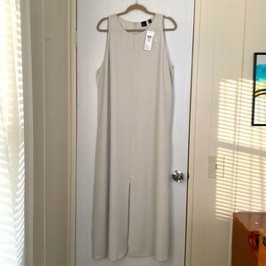 NWT The Fisher Project Tencel Viscose Crinkle Crepe Maxi